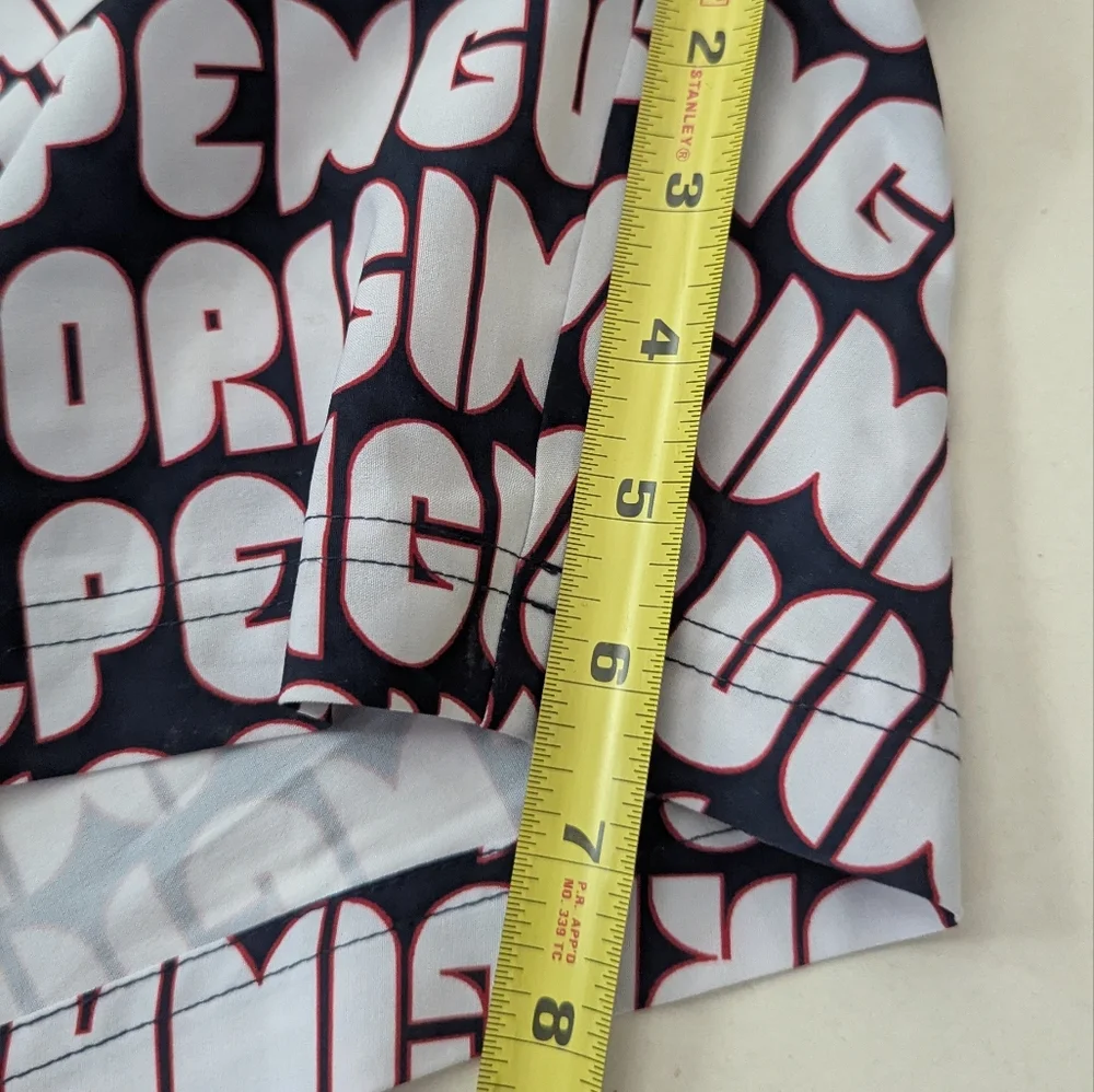 ORIGINAL PENGUIN All Over Print Volley Swim Trunk Dark Sapphire Size XL NWT